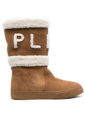 Philipp Plein Lammy laarzen - Beige