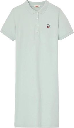 Jott Palma Dress - Dames - Korte kleedjes - Blauw - S - Katoen - Kleedjes