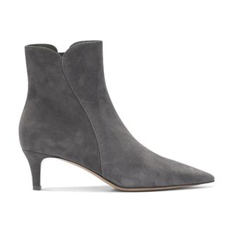 Gianvito Rossi Levy 55 Bot&iacute;n - Shoes - Mujer - Gris - 38 1/2 EU