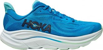 Hoka One One Mens Clifton 10 Road-Running Shoes In Skyward Blue