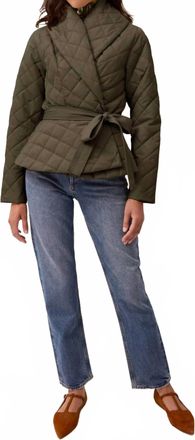 Marie Oliver Lark Jacket In Army