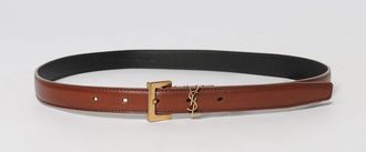 Saint Laurent Cintura Cassandre Saint Laurent in pelle