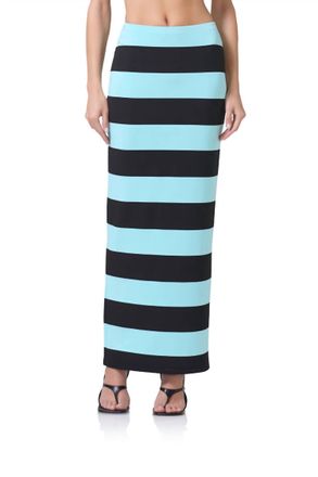 AFRM Franny Skirt In Resort Stripe