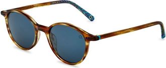 Etnia Barcelona Pearl District II Sun HVTQ Mens Sunglasses Tortoiseshell Size 48