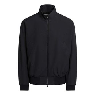 Fear of God Blauwe Wollen Jassen - Heren - Bomber jackets - Blauw - S - Wol - Jassen