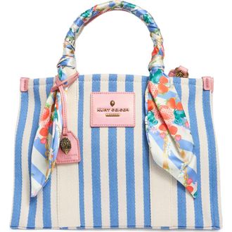 Kurt Geiger Clapham Tote in Open Blue at Nordstrom Rack