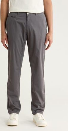 Brax Fabio IDX Flat Front Modern Fit Cotton Blend Chinos in Street at Nordstrom Rack, Size 35 X 34