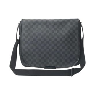 Louis Vuitton Pre-owned Cross Body Bags, male, Black, Size: ONE SIZE Pre-owned Vintage Shoulder Bag
