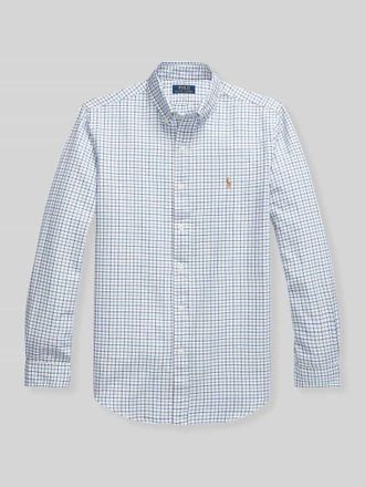 Polo Ralph Lauren Regular Fit Freizeithemd aus reiner Baumwolle in Weiss, Gr&ouml;&szlig;e XXL