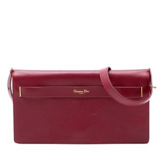 Dior Pre-owned Shoulder Bags, female, Red, Size: ONE SIZE Pre-owned Vintage Shoulder Bag