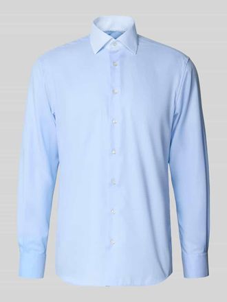 Eterna Business-Hemd aus Baumwolle mit Kentkragen in Bleu, Gr&ouml;&szlig;e 42