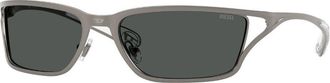 Diesel DL1015 100987 Mens Sunglasses Gunmetal Size 58