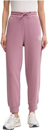 Emporio Armani 7W000418 Trainingsbroeken - Dames - Sweatpants - Roze - XS - Katoen - Broeken