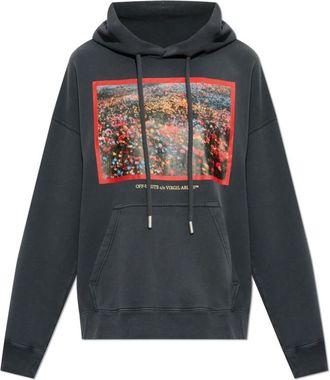 Off-white Hoodies & sweatvesten, Dames, Grijs, S, Katoen, The Hoodie