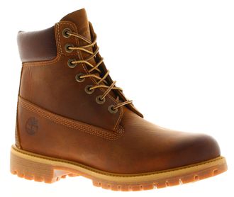 Timberland Heren Slimme Botten Premium 6 Inch Veters Waterdicht Leder Veterschoenen bruin
