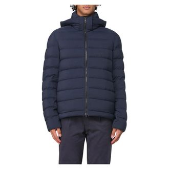 Peuterey Gewatteerde jas met Boggs O4-stijl - Heren - Winterjassen - Blauw - S - Jassen