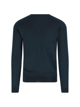 John Smedley Mens Sweaters Green Extrafine Merino Wool