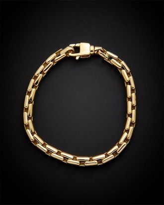 Italian Gold, Inc 14K Italian Gold Square Link Bracelet