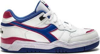 Diadora Vintage Witte Leren Tennissneakers - Dames - Sneakers - Wit - 42 EU - Leer - Schoenen