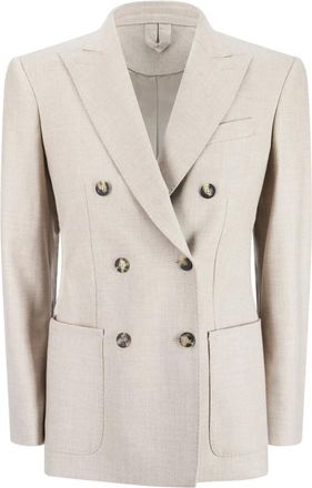 Max Mara Dames, Pakken, Beige, Maat: XS Kasjmier
