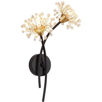 Globo Lighting Globo - Aplique De Pared - Fiore - &Aacute;mbar - Vidrio - G9 - 16054-2w