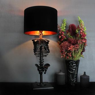 OEM L&aacute;mpara De Mesa Esqueleto, L&aacute;mpara Decorativa G&oacute;tica Cl&aacute;sica Para El Hogar, L&aacute;mpara De Mesa Esqueleto