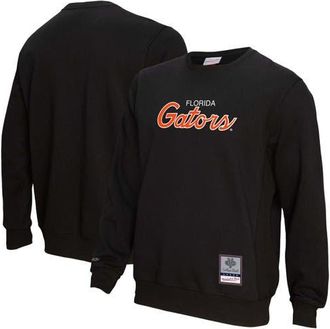 Mitchell & Ness Mens Mitchell & Ness Black Florida Gators Elite Script Pullover Sweatshirt at Nordstrom, Size Xx-Large