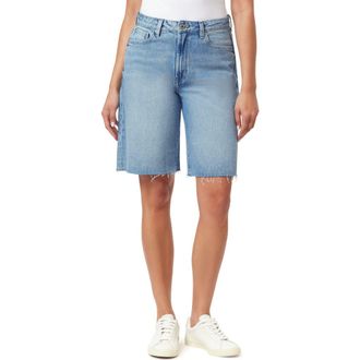 Kensie Relaxed Fit Raw Hem Denim Shorts in Portland at Nordstrom Rack, Size 6