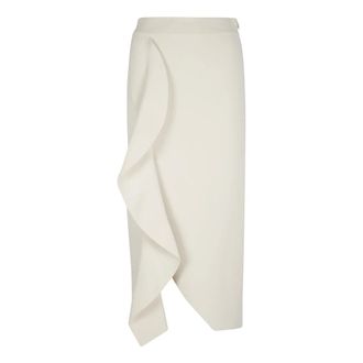 Alexander McQueen Dames, Rokken, Wit, Maat: M