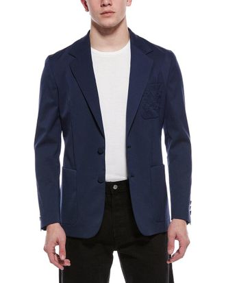 Palm Angels Wool-Blend Blazer