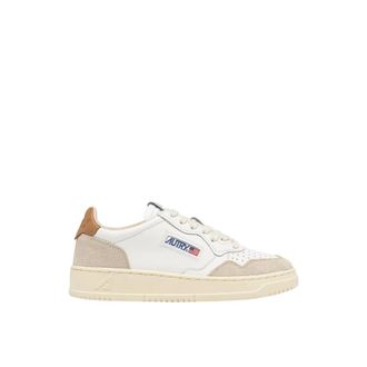 Autry Sneakers, female, Multicolor, Size: 11 US Leather and Suede Trainers
