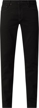 M.A.C Modern Fit Jeans aus Sweat Denim Modell Jogn Jeans in Black, Gr&ouml;&szlig;e 36/34