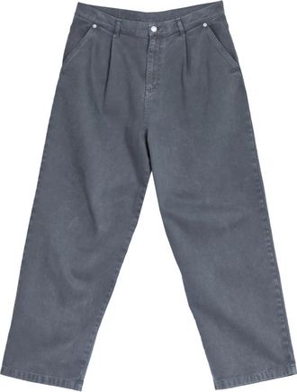 Moschino Wide Leg Denim Broek - Heren - Straight fit broeken - Zwart - S - Denim - Broeken