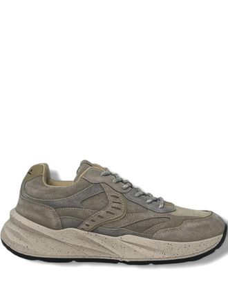 Voile Blanche Club22 suede panelled trainers - men - Calf Suede/Fabric/Rubber - 45 - Grey