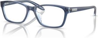 Ralph Lauren 53mm Square optical glasses in Blue at Nordstrom