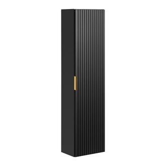 AC-D&eacute;co Columna De Pared 1 Puerta Adriel Negro