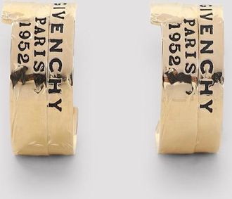 Givenchy Tape Hoops Earrings