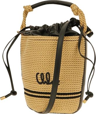 Chlo&eacute; Soleil Bucket Bag - Bags - Mujer - Beige - ONE SIZE