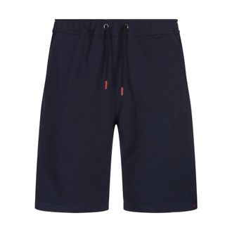 Kiton Casual Shorts, male, Blue, Size: 2XL Casual Shorts