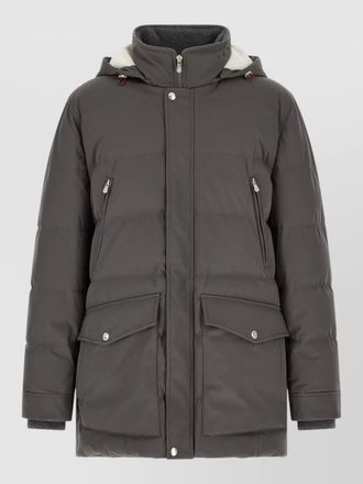 Brunello Cucinelli down quilted parka