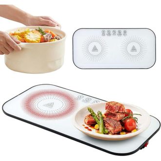 OEM Bandeja Calentadora El&eacute;ctrica, Calentador De Alimentos El&eacute;ctrico, Placa Calefactora Port&aacute;til, Ideal Para Apartamentos Peque&ntilde;os, Cocinas, Mesas De Come