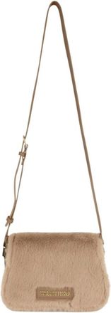 Valentino Iceland Flap Bag - Dames - Tassen - Beige - Maat: ONE Size Poliester