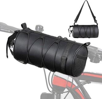 OEM Bolsa Para Bicicleta, Bolsa Para Manillar, Bolsa Para Cuadro, 5 Litros, Bolsa Impermeable, Mtb, Bolsa De Hombro, 23,51111 Cm, Negra
