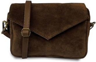 Chabo Bags su&egrave;de crossbody tas Rio Romy bruin