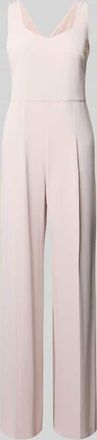 Christian Berg Cocktail Regular Fit Jumpsuit mit B&uuml;gelfalten in Hellrosa, Gr&ouml;&szlig;e 32