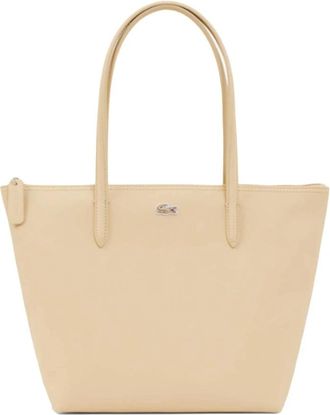 Lacoste Tassen, Dames, Beige, ONE Size, Small L.12.12 Concept Tote