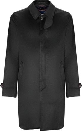 Herno Cappotto monopetto in lana - Nero