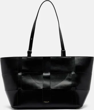 DeMellier Tote Florence Large de piel trenzada