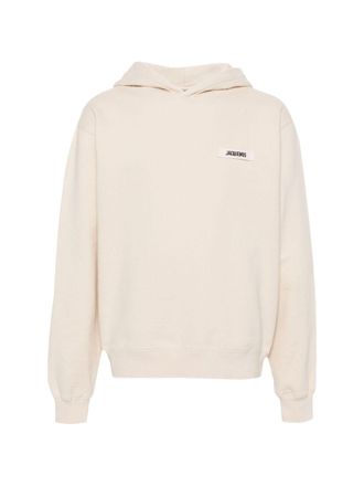 Jacquemus Relaxed-Fit Hooded Sweatshirt with Minimalist Design