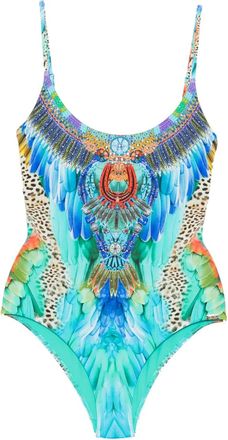 Camilla Costume da bagno con grafica - Blu